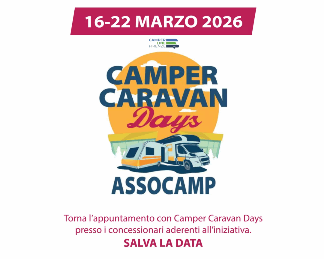 CAMPER & CARAVAN DAYS dal 16 al 22 Marzo 2026