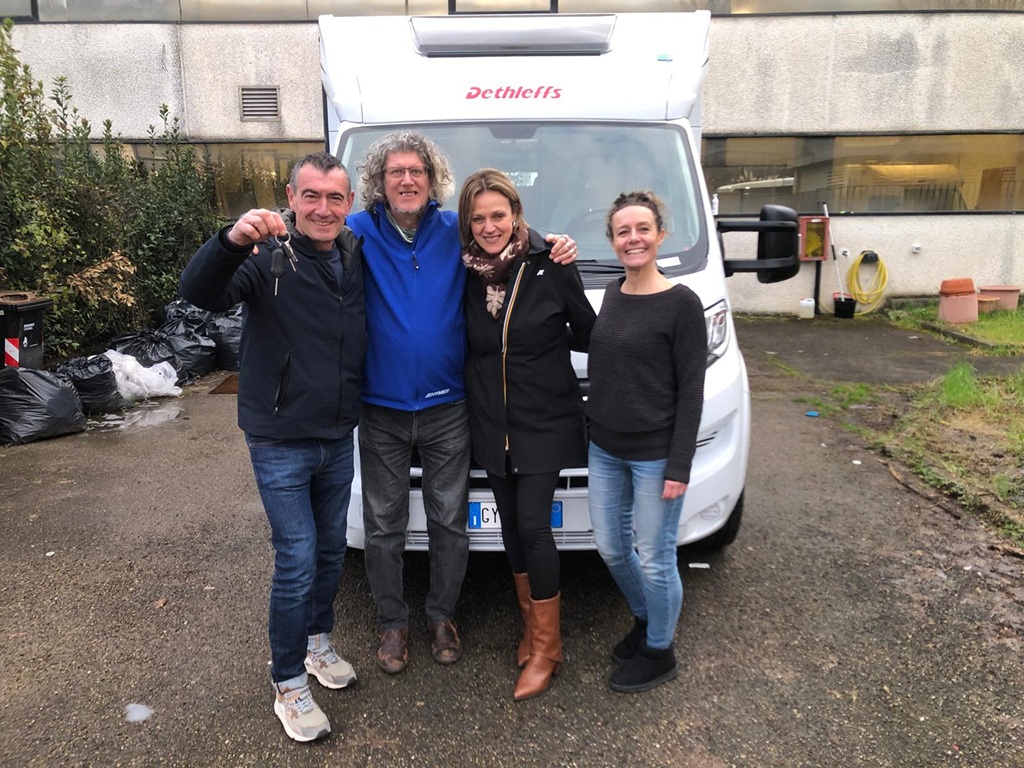 Consegna DETHLEFFS JUST T 6762 – BENVENUTI