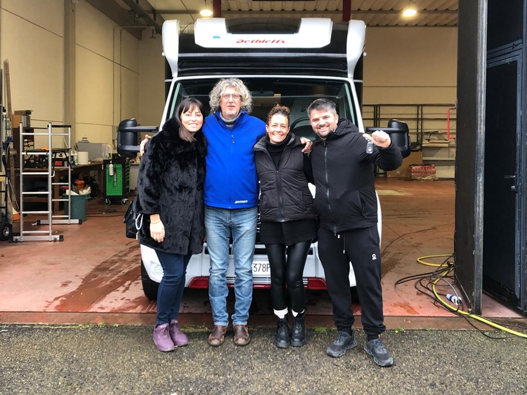 Consegna DETHLEFFS TRAND T 7057 EB – TREMMAGLIA