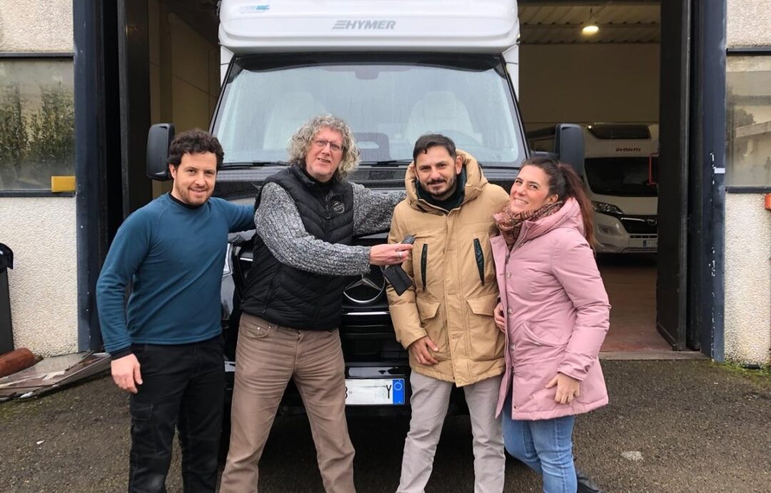 Consegna HYMER ML-T 580 CROSS OVER – MURGIA