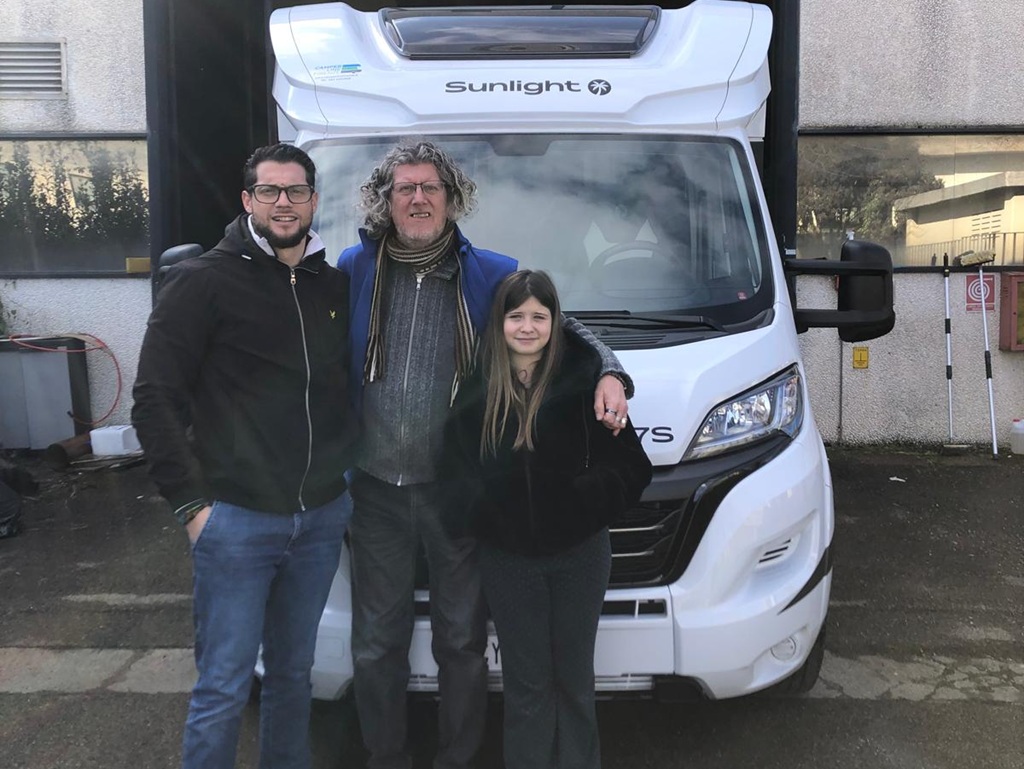 Consegna SUNLIGHT T 67 S – BREGGION